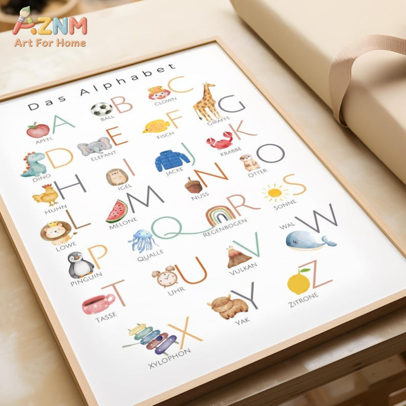 AZNM German Alphabet Numbers C - огляд і ціна Kids Education Number