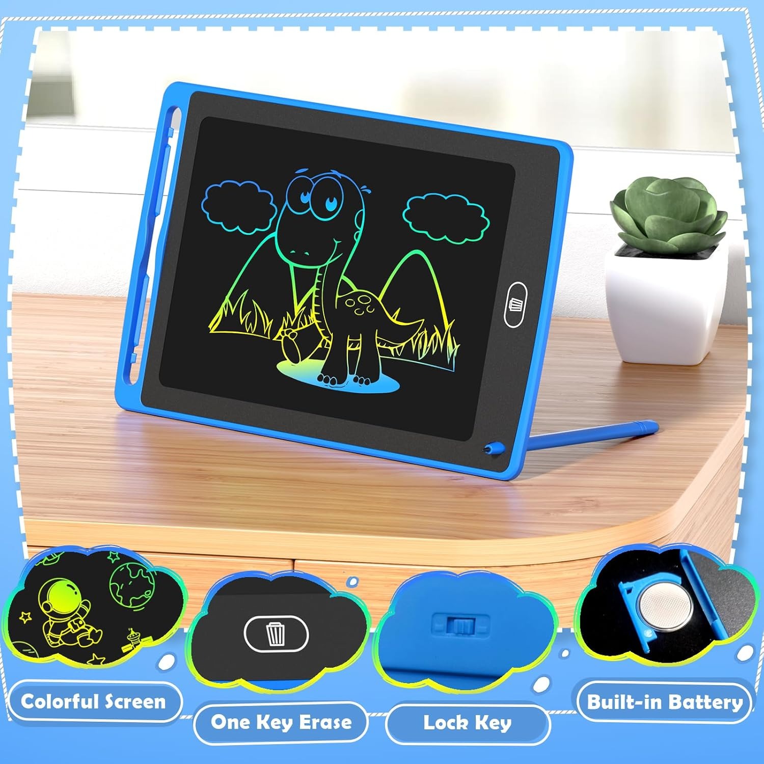 Pack LCD Writing Tablet for Ki - огляд і ціна Kids Education Yes