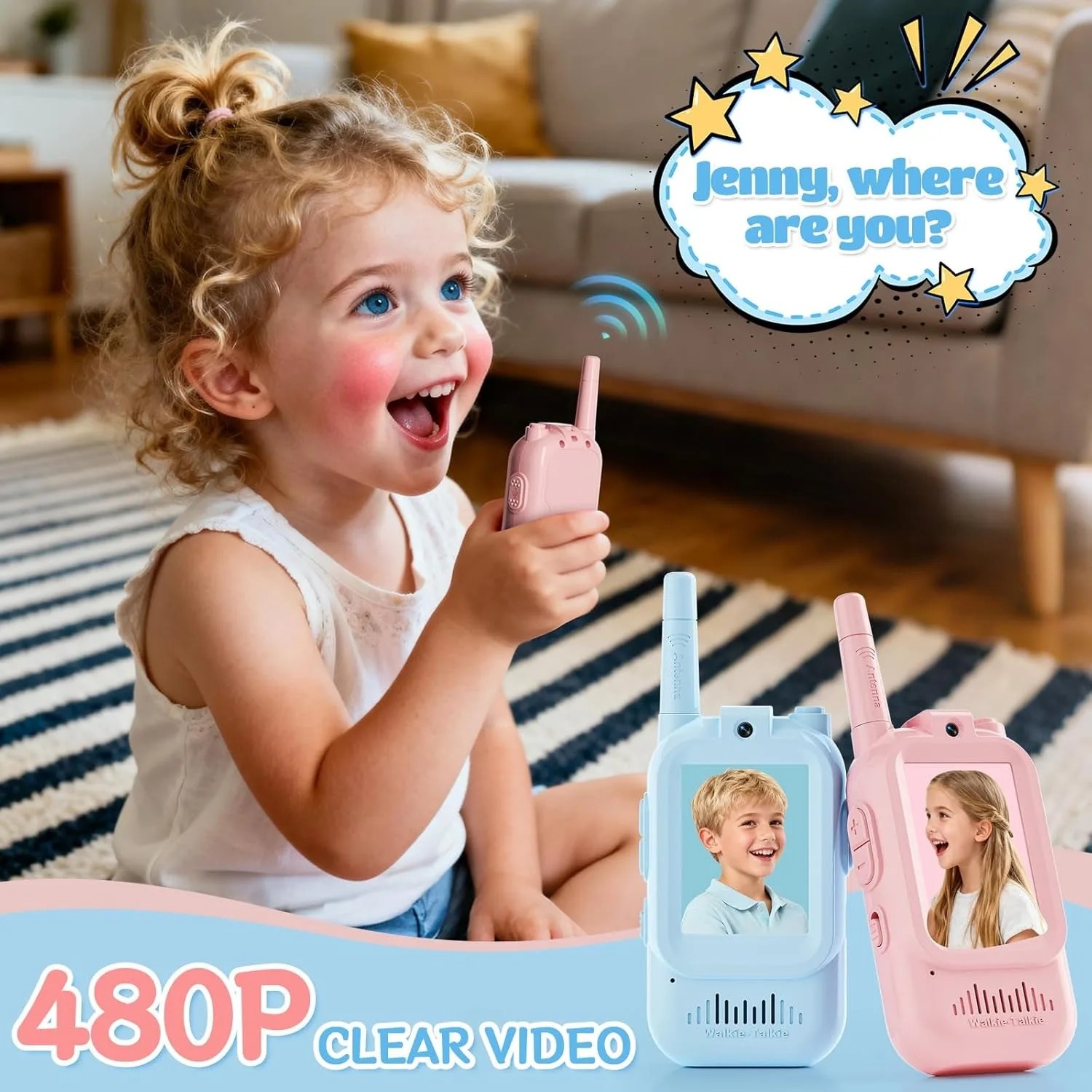 Video Walkie Talkies for Kids  - огляд і ціна Kids Education Video