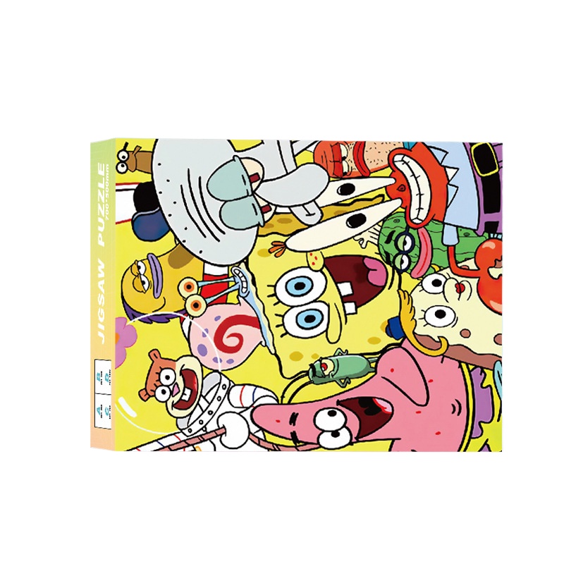 1000 Pieces SpongeBob SquarePa - огляд і ціна Kids Home Education