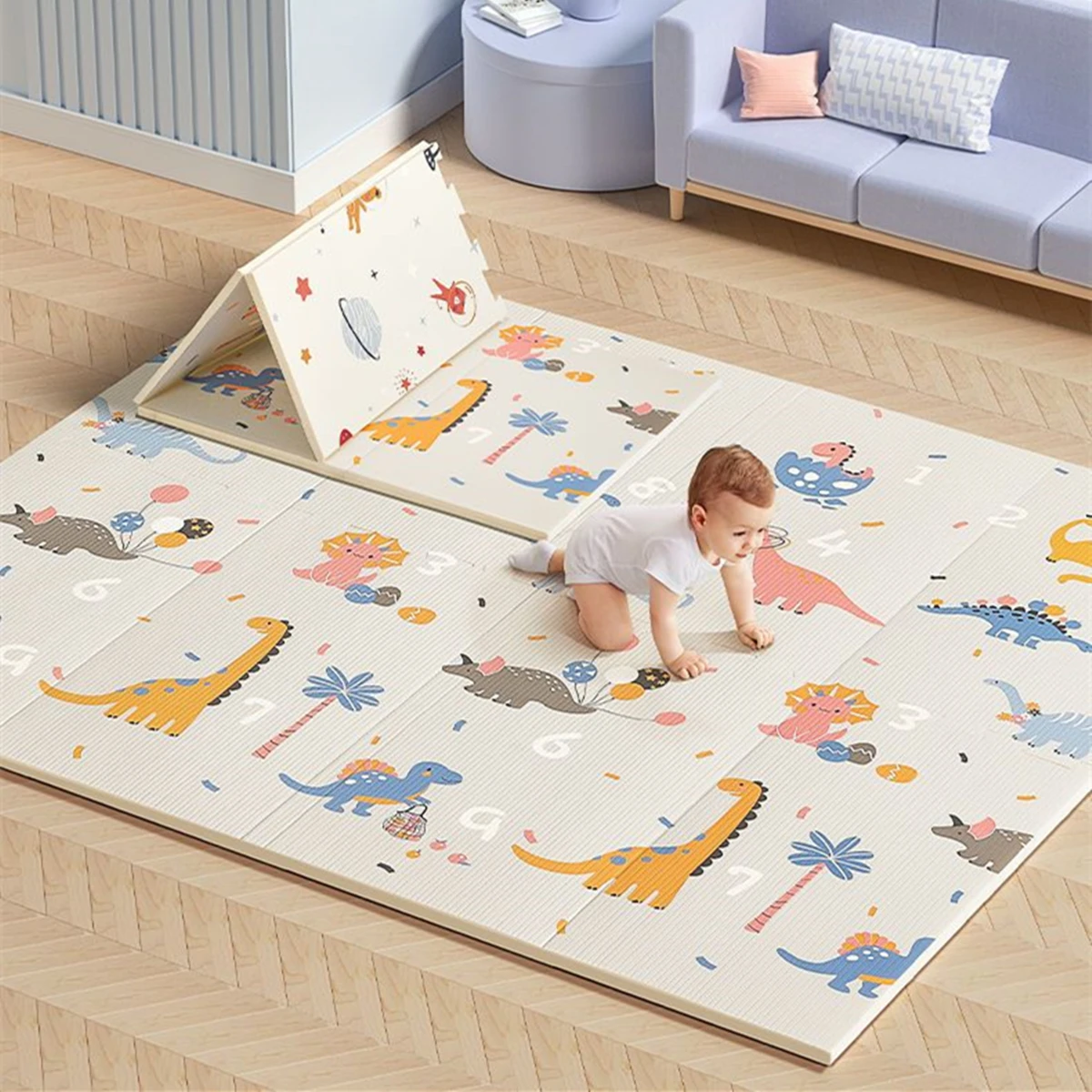 Foldable Non-Toxic Children's  - огляд і ціна Kids Education Nursery