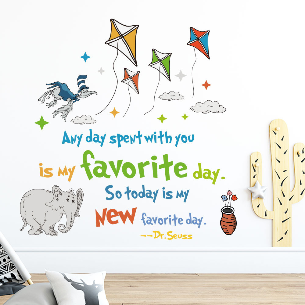 Colorful Dr. Seuss Inspiration - огляд і ціна Kids Education Quote