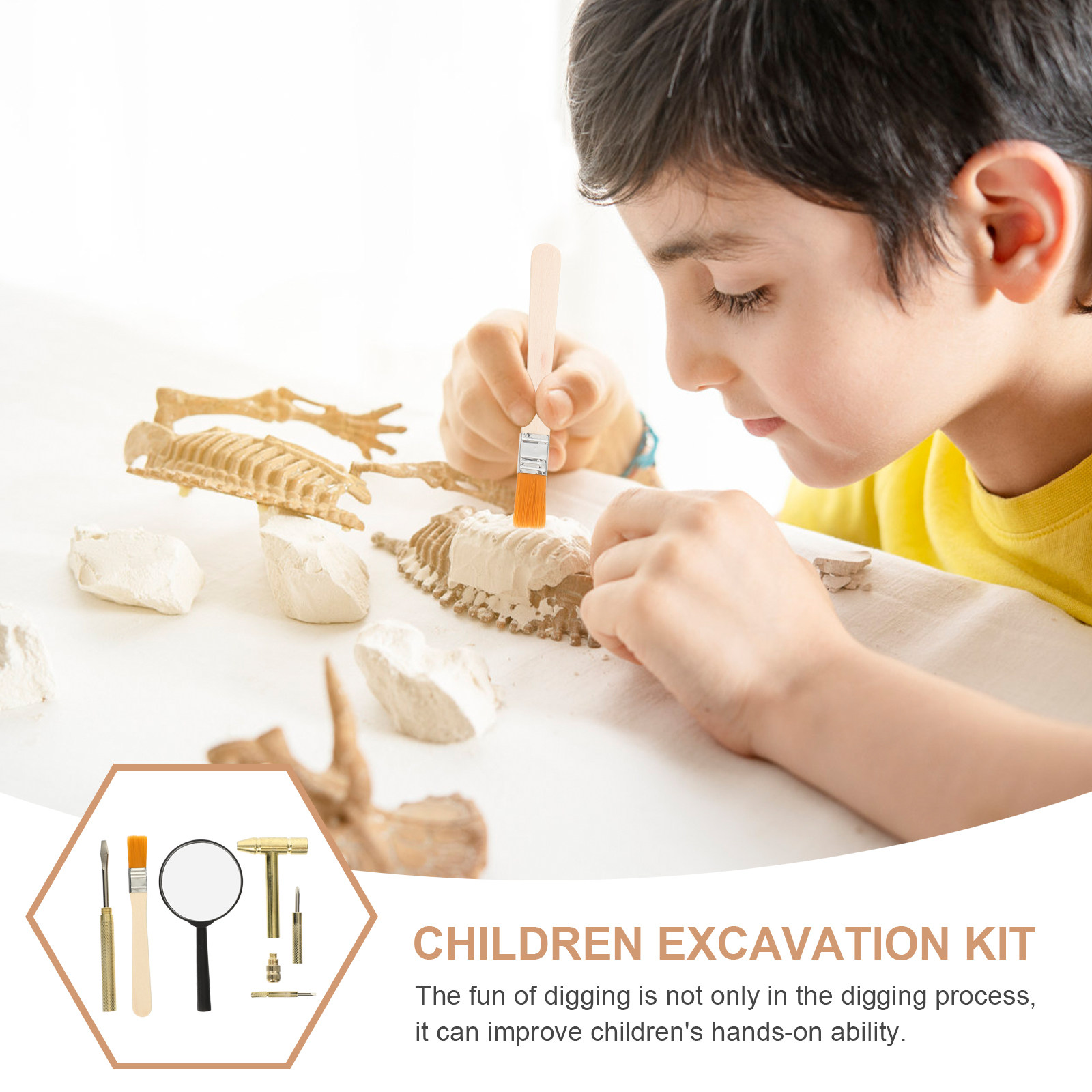 1Set Kid Excavation Tool Set S - огляд і ціна Kids Education Tools