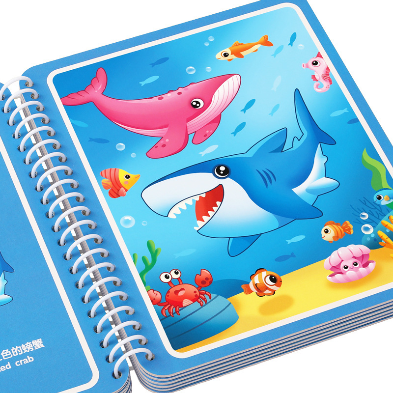 Magic Water Drawing Book for K - огляд і ціна Kids Education Drawing