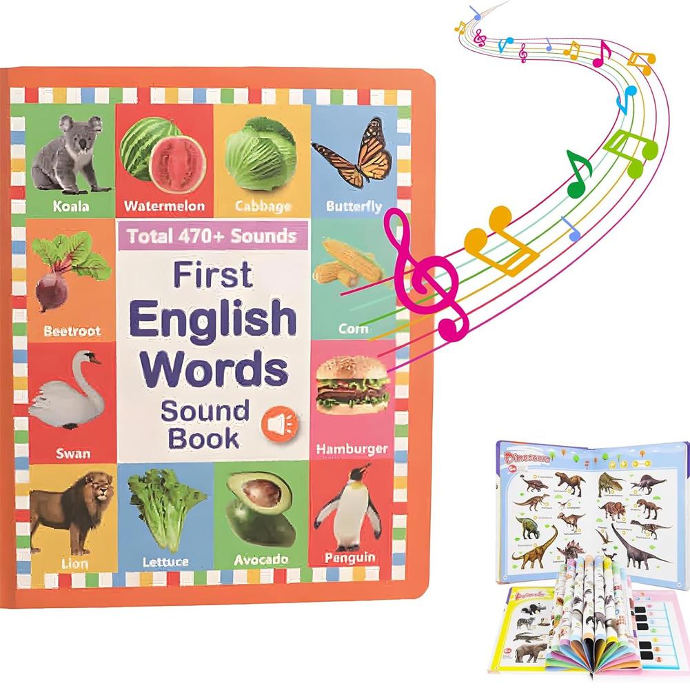 English Audio Reading Book Nat - огляд і ціна Kids Early Education Books